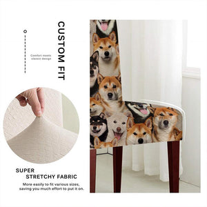 A Bunch Of Shiba Inus Chair Cover/Great Gift Idea For Dog Lovers