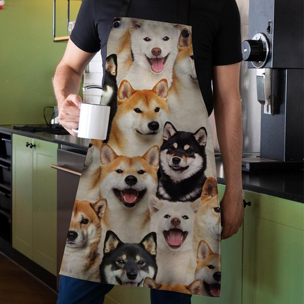 A Bunch Of Shiba Inus Apron/Great Gift Idea For Christmas