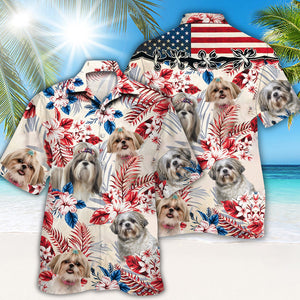 Shih Tzu Hawaiian Shirt
