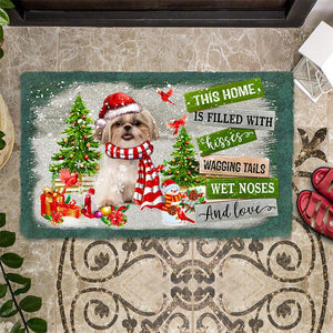 This Home Is Filled With Kisses/Shih Tzu Doormat