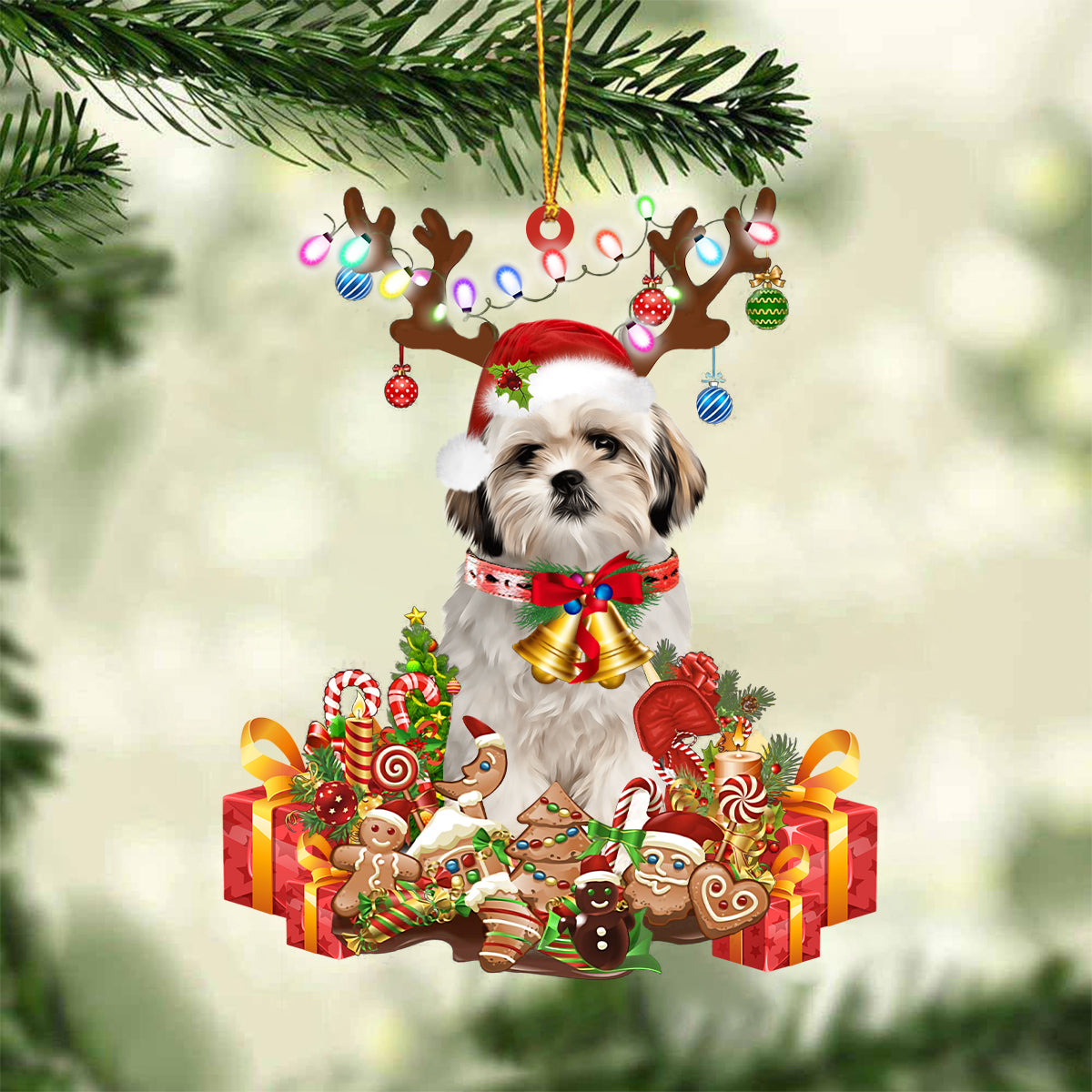 Shih Tzu1- 2022 New Release Christmas Ornament