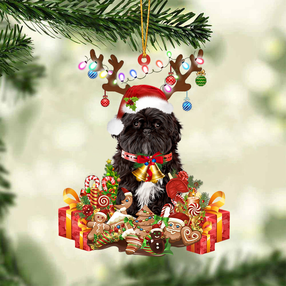 Shih Tzu4 - 2022 New Release Christmas Ornament