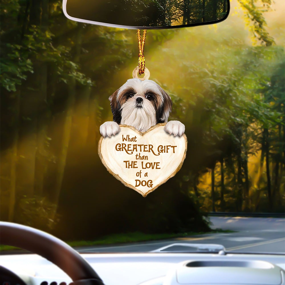 Shih Tzu Greater Gift Car Hanging Ornament