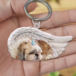 Shih Tzu Sleeping Angel - Forever In My Heart Acrylic Keychain