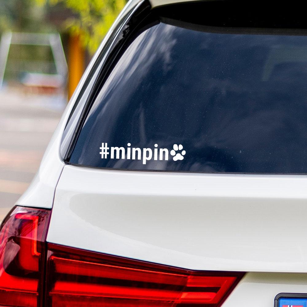 Must Love Dogs Vinyl Decal #Min Pin