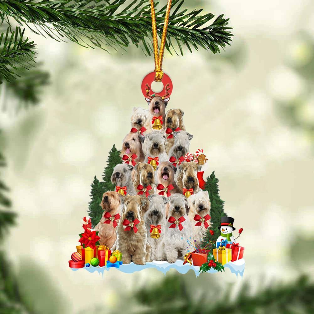 Soft Coated Wheaten Terrier-Dog Christmas Tree Ornament