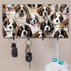 A Bunch Of St. Bernards Key Hanger