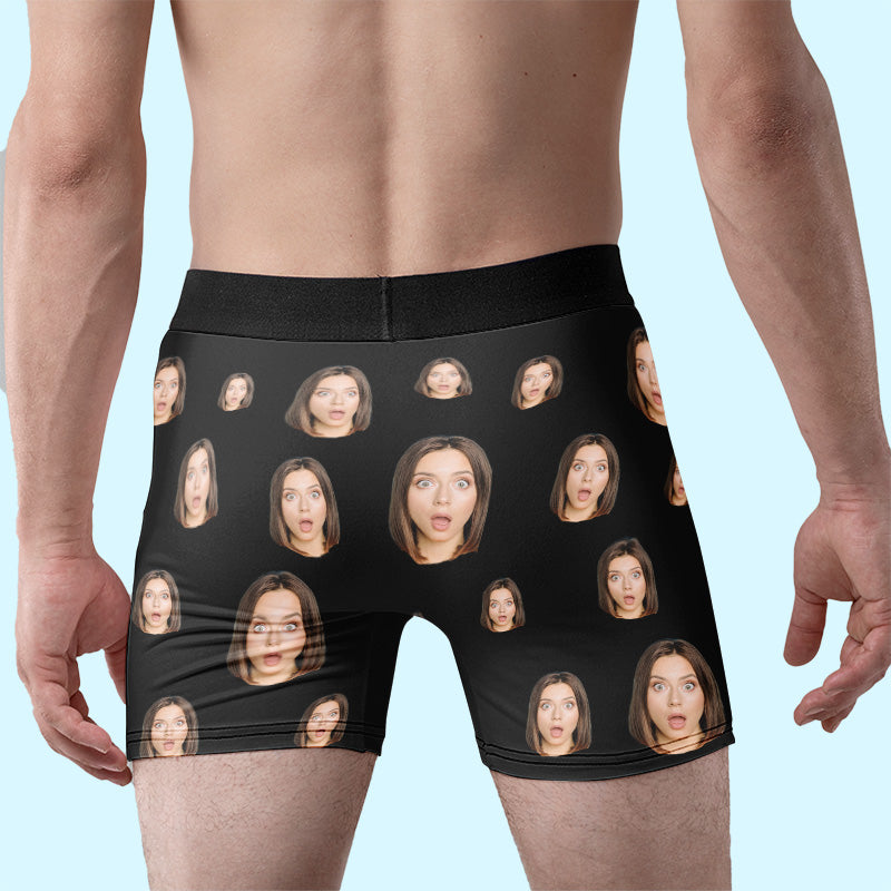 Custom Photo World’s Greatest Cock - Funny Personalized Custom Boxer Briefs, Men's Boxer - Birthday Gift For Boyfriend, Husband, Anniversary