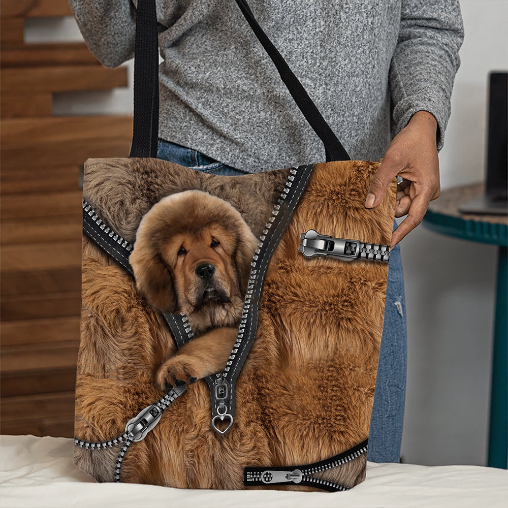 Tibetan Mastiff All Over Printed Tote Bag