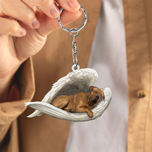 Tosa Sleeping Angel Acrylic Keychain