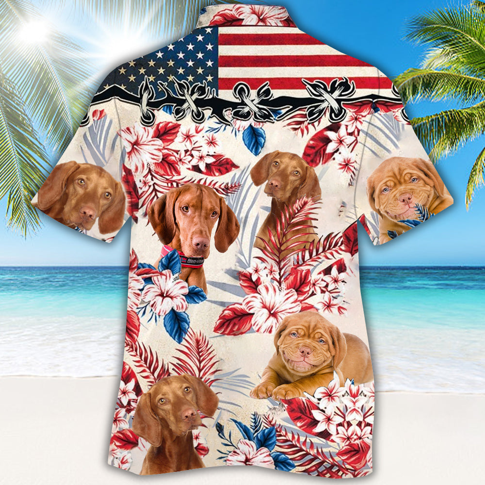 Vizsla Hawaiian Shirt
