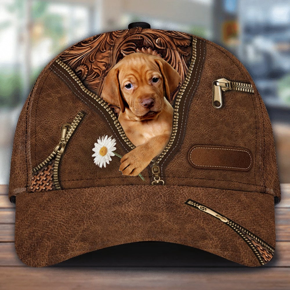 Vizsla Holding Daisy Unisex Cap