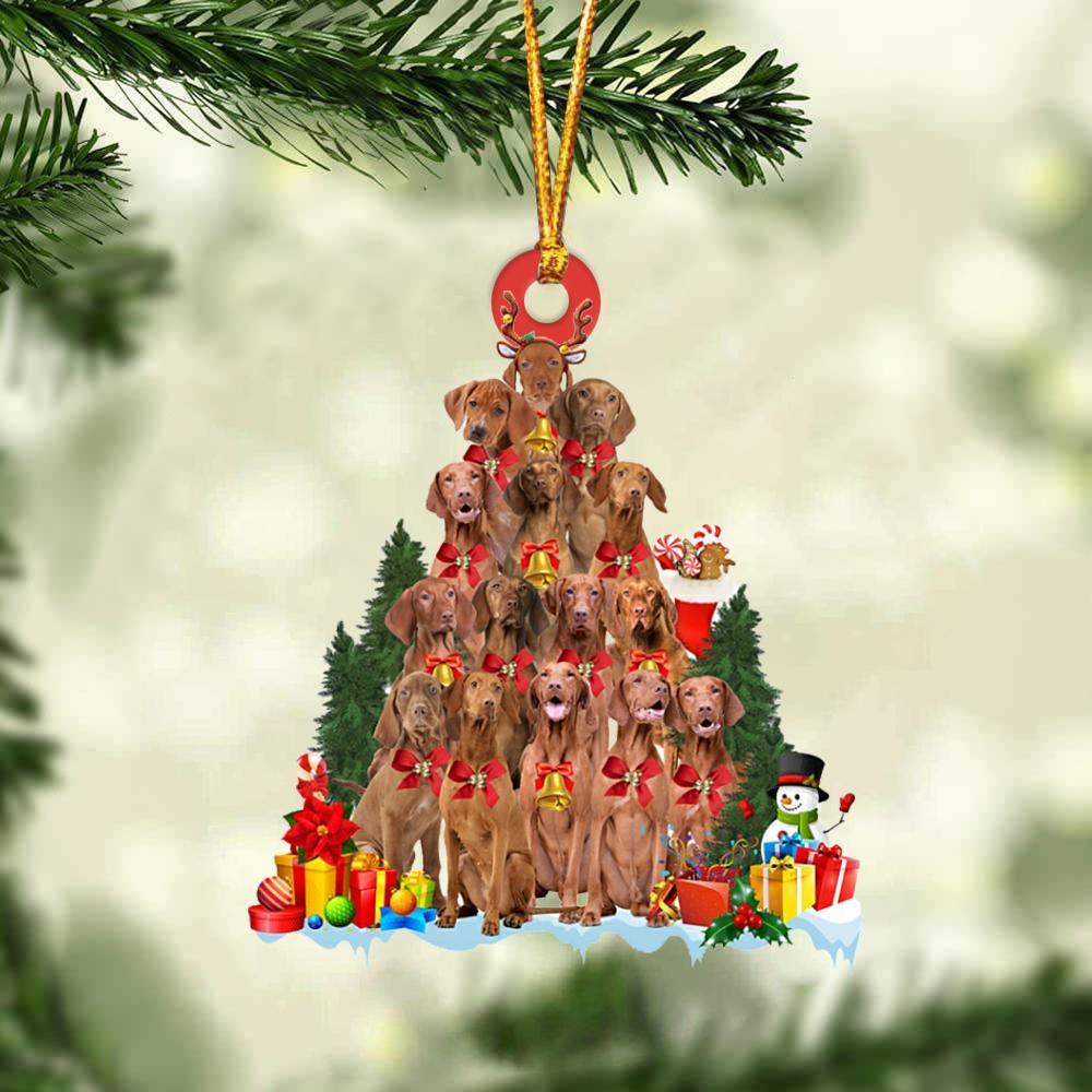 Vizsla-Dog Christmas Tree Ornament