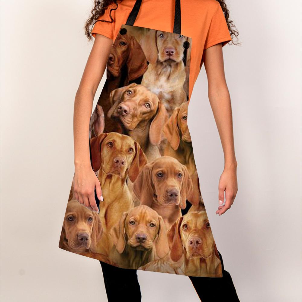 A Bunch Of Vizslas Apron/Great Gift Idea For Christmas