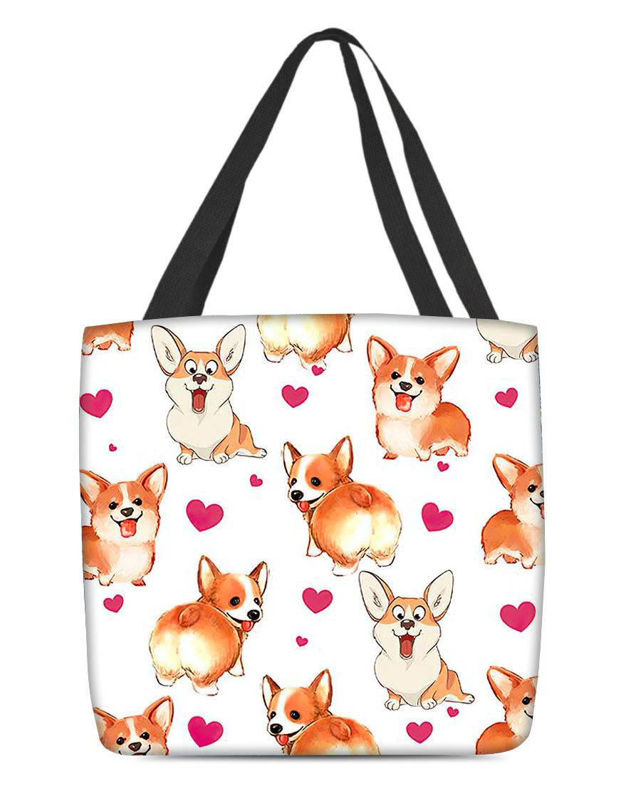 Cute Welsh Corgi Tote Bag
