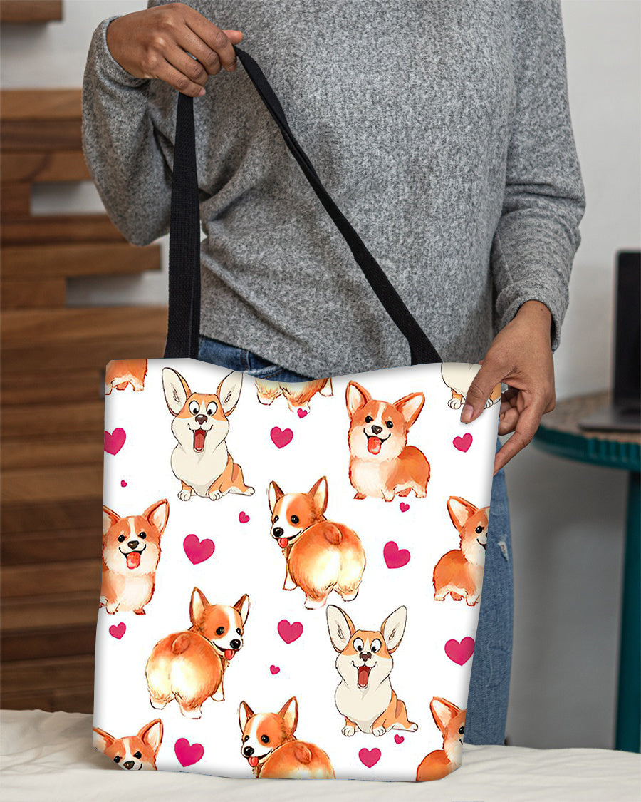 Cute Welsh Corgi Tote Bag