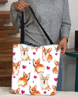 Cute Welsh Corgi Tote Bag