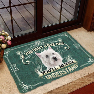 Have One West Highland White Terrier Doormat