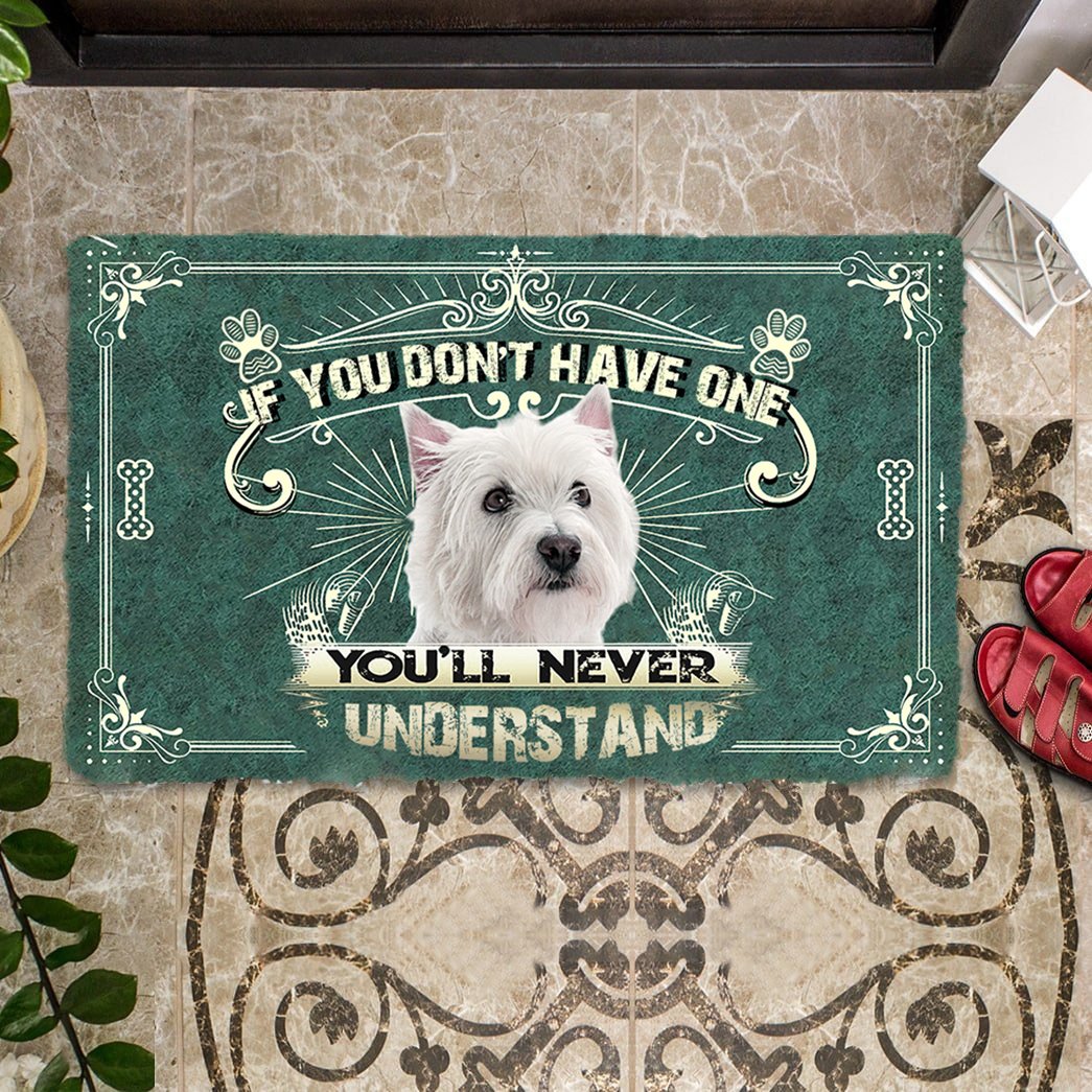 Have One West Highland White Terrier Doormat