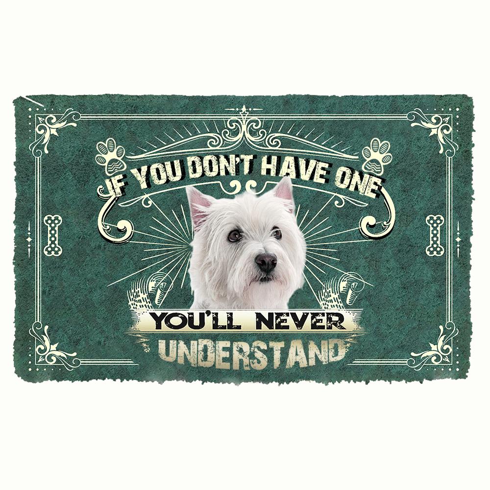 Have One West Highland White Terrier Doormat