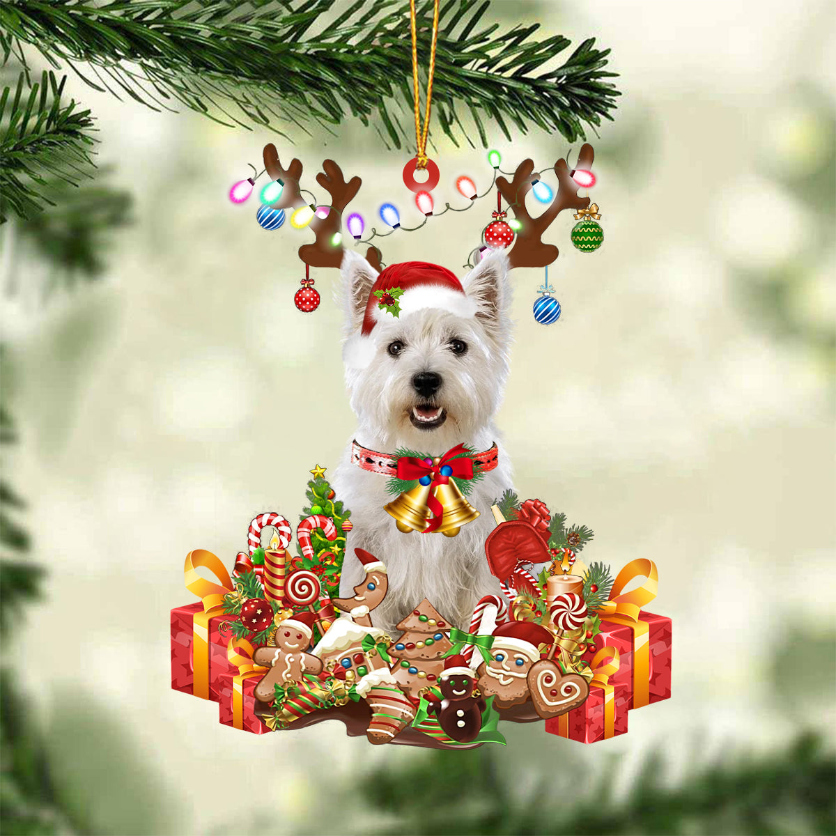 West Highland White Terrier - 2022 New Release Christmas Ornament