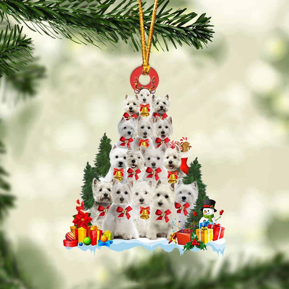 West Highland White Terrier-Dog Christmas Tree Ornament