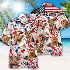 Yorkshire Terrier Hawaiian Shirt