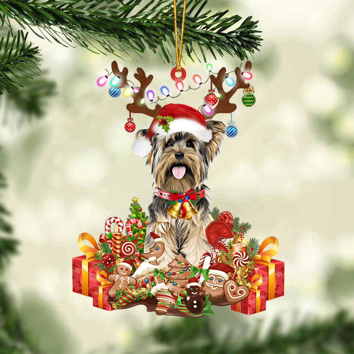 Yorkshire Terrier5 - 2022 New Release Christmas Ornament