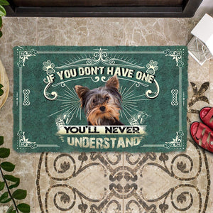 Have One Yorkshire Terrier Doormat