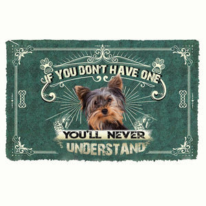 Have One Yorkshire Terrier Doormat