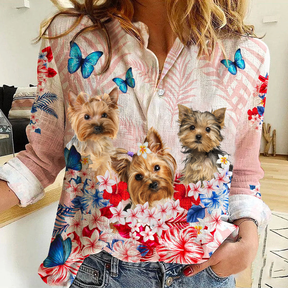 Yorkshire Floral Casual Shirt