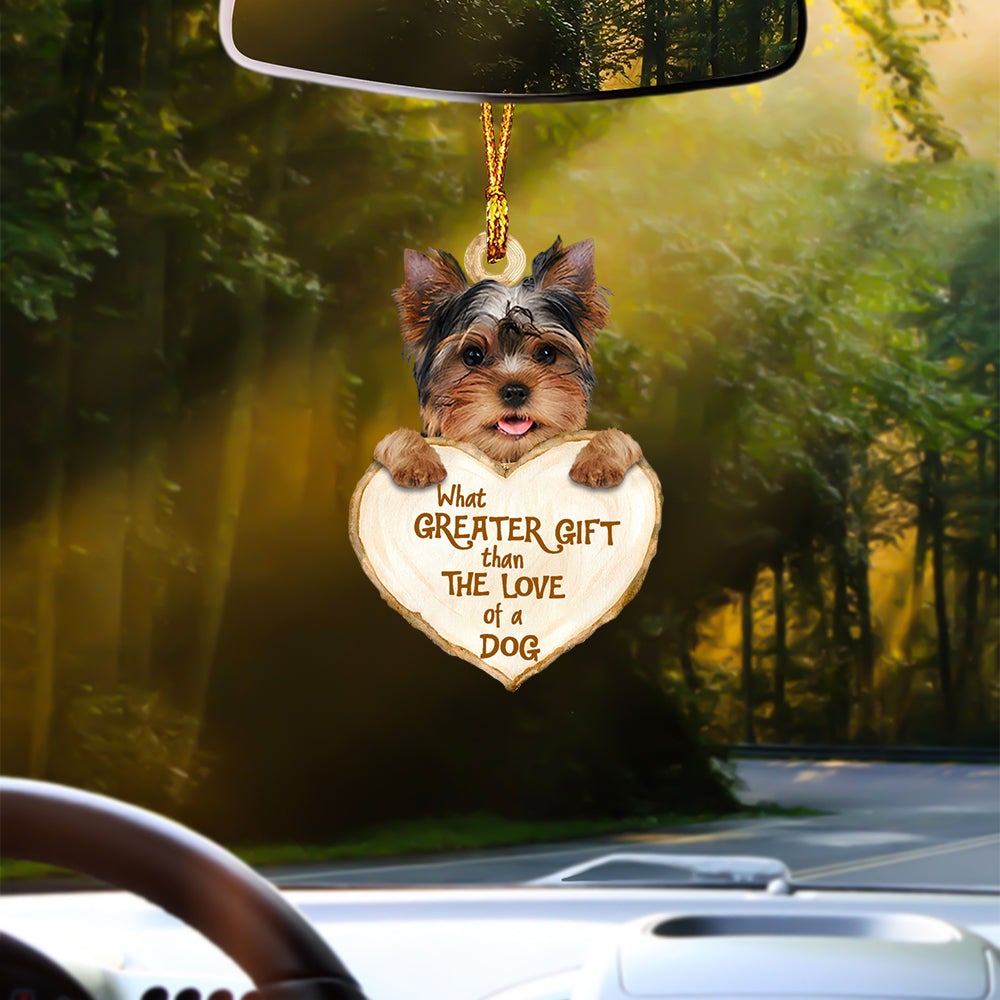 Yorkshire Greater Gift Car Hanging Ornament