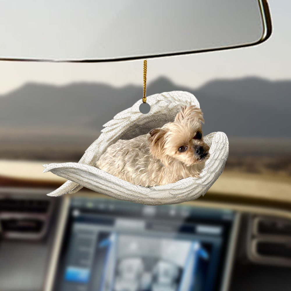 Yorkshire terrier Sleeping Angel Ornament Sleeping Angel Car Hanging Ornament