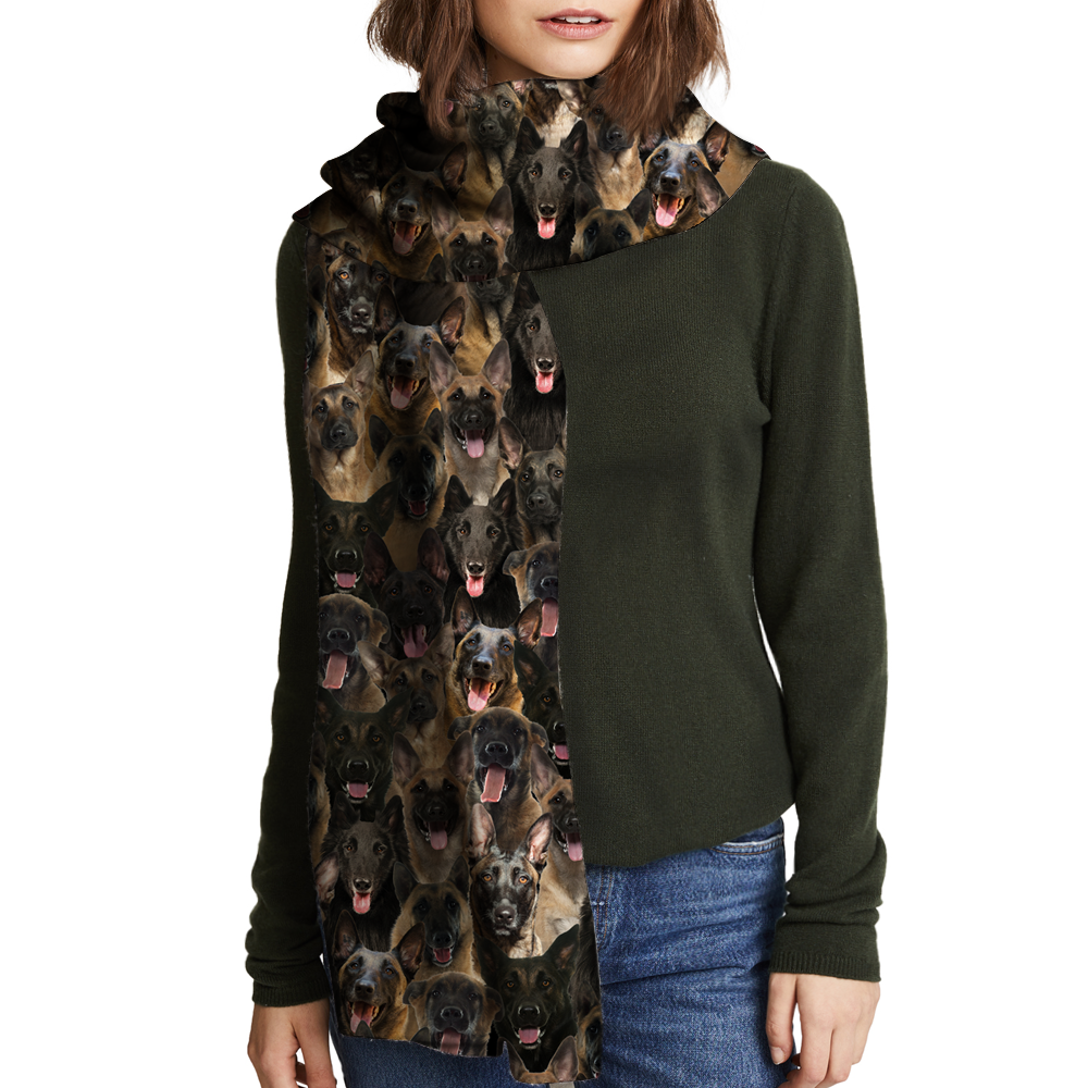 You Will Have A Bunch Of Belgian Shepherds - Scarf V1