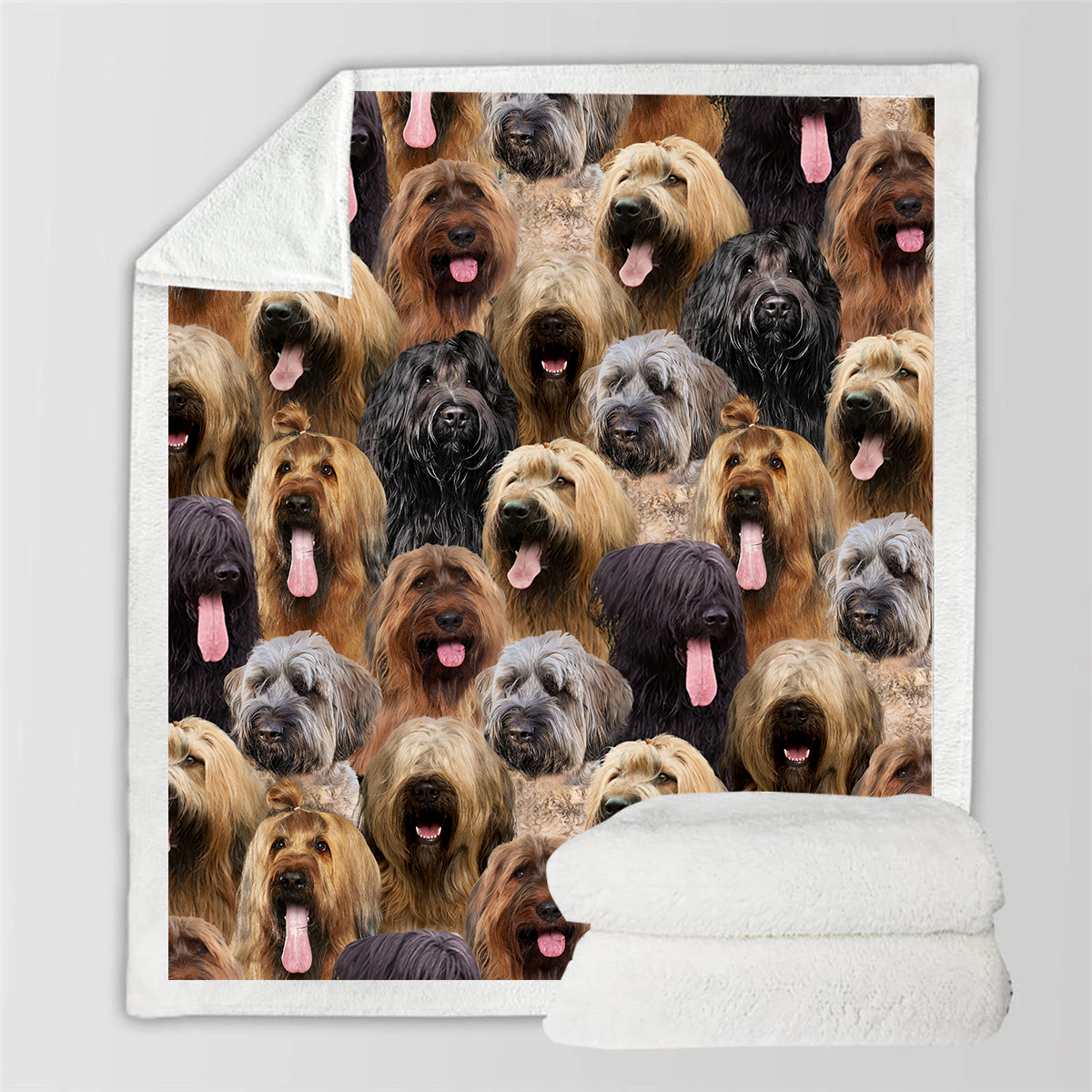 You Will Have A Bunch Of Briards - Blanket V1