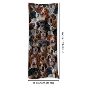 You Will Have A Bunch Of Brittany Spaniels - Scarf V1