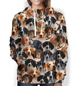 You Will Have A Bunch Of English Pointers - Hoodie V1