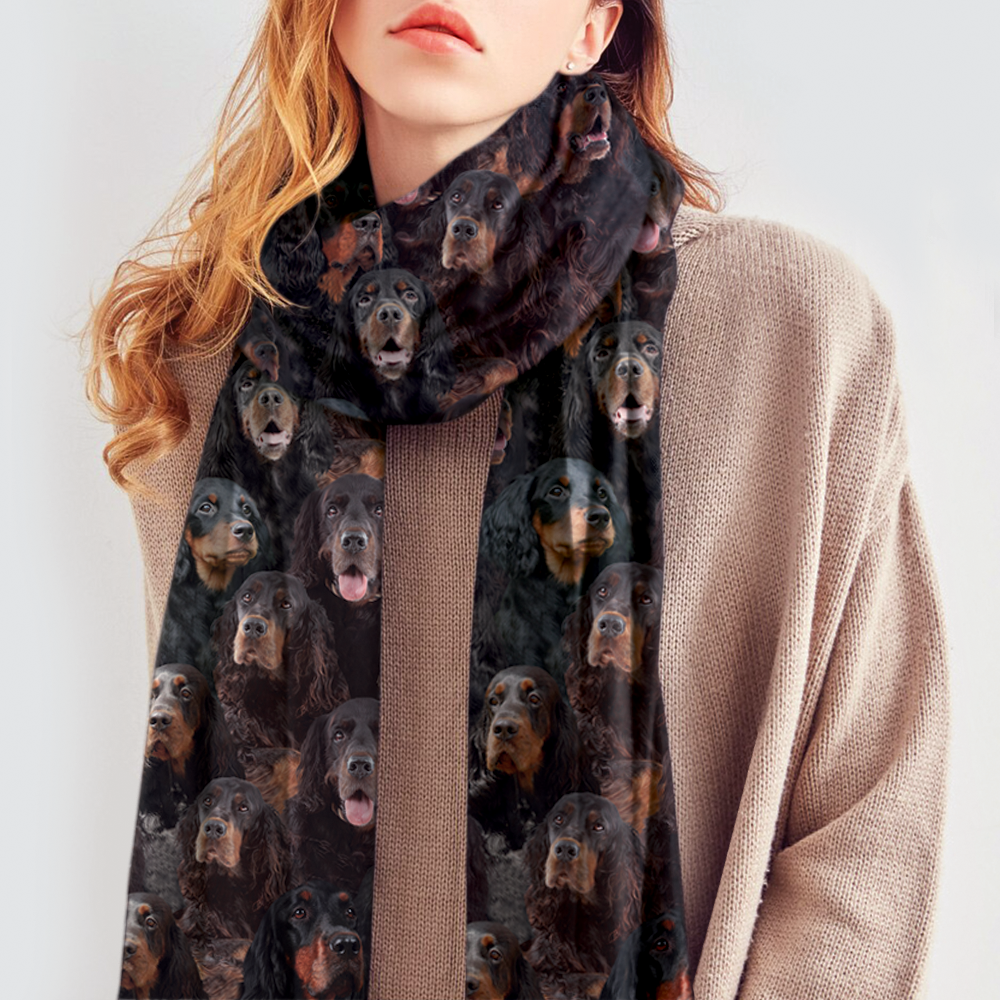 You Will Have A Bunch Of Gordon Setters - Scarf V1