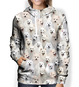 You Will Have A Bunch Of Japanese Spitzs - Hoodie V1