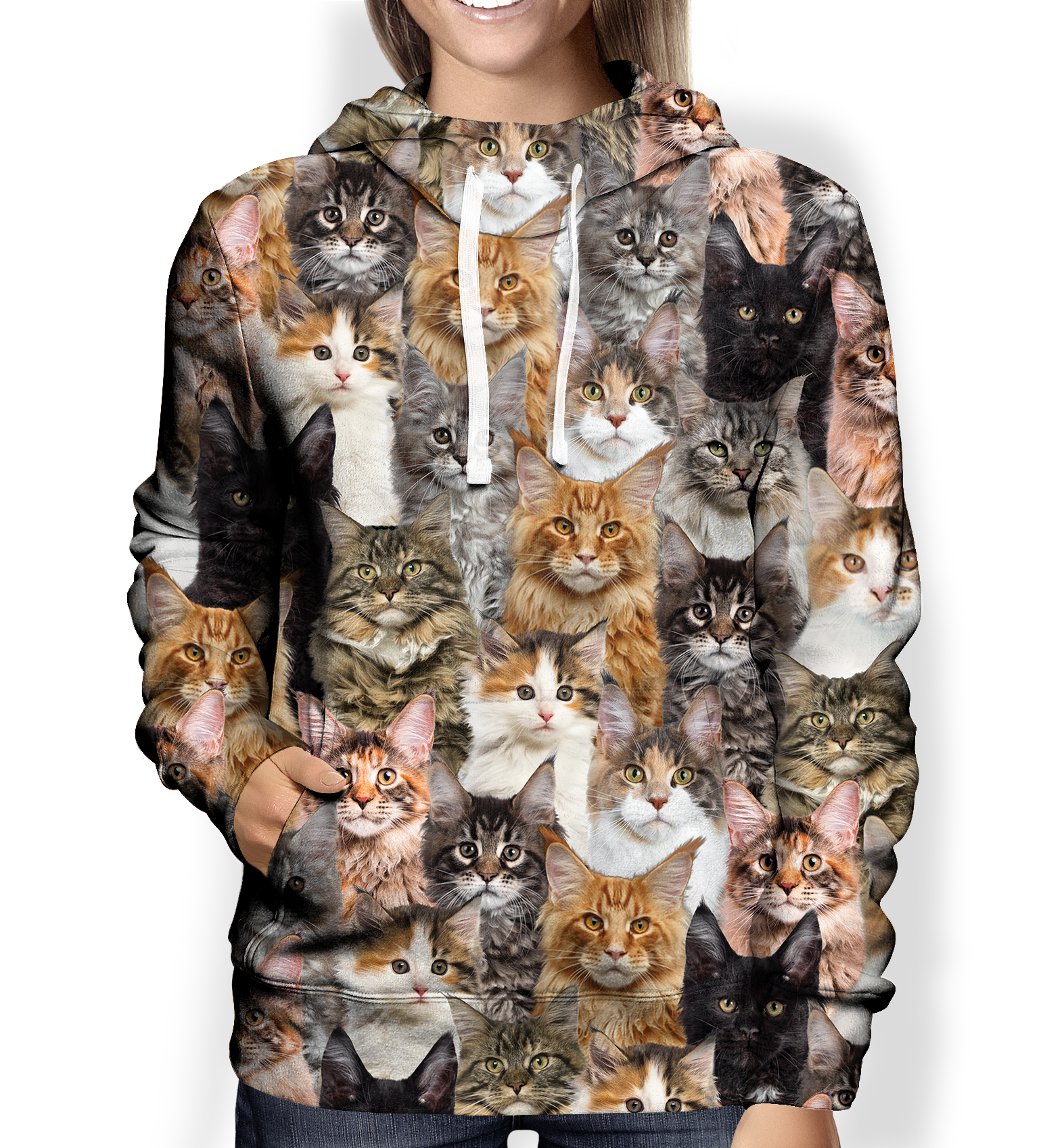 You Will Have A Bunch Of Maine Coon Cats - Hoodie V1