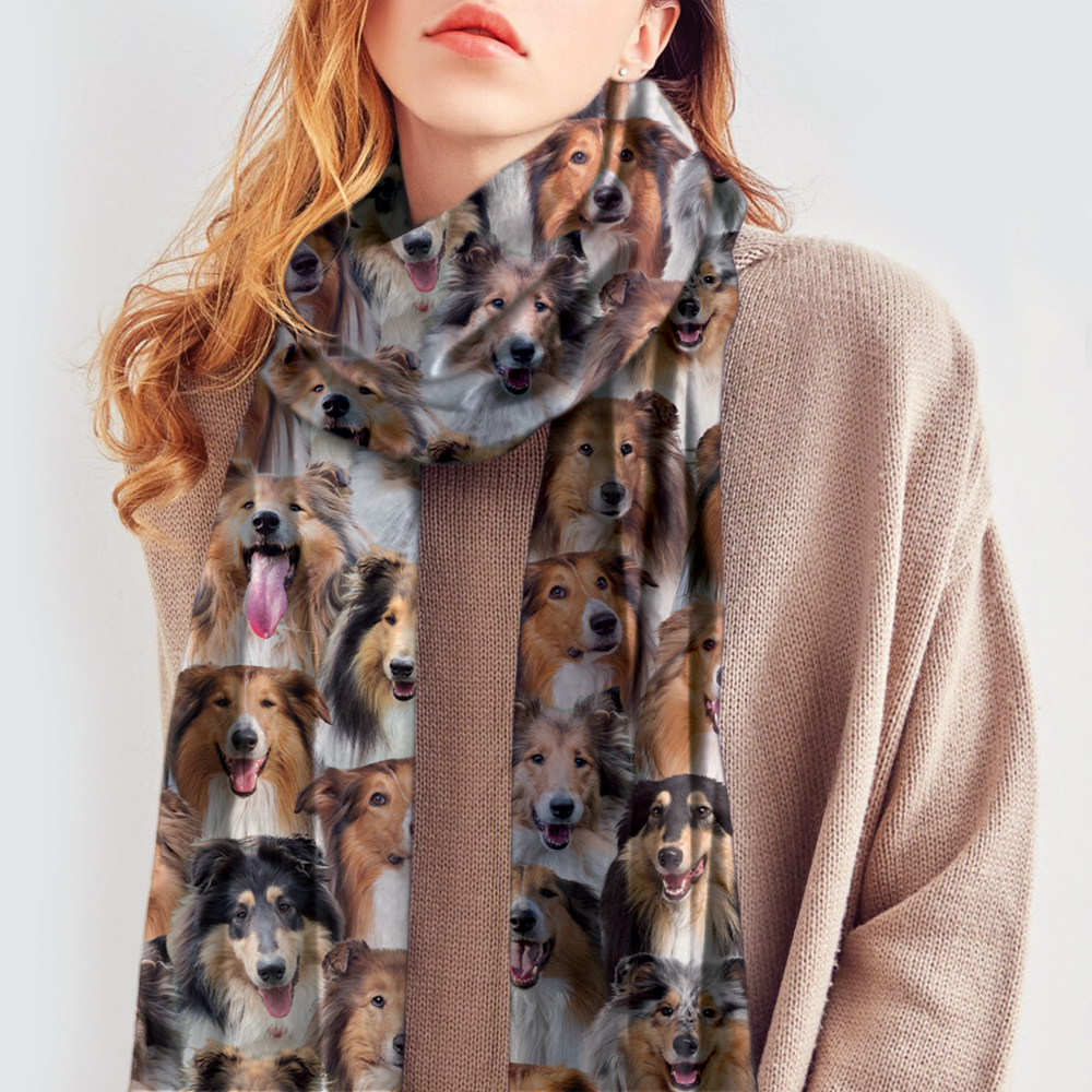 You Will Have A Bunch Of Rough Collies - Scarf V1