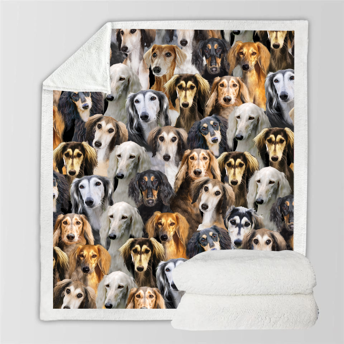 You Will Have A Bunch Of Salukies - Blanket V1