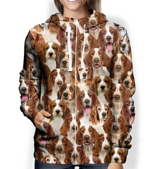 You Will Have A Bunch Of Welsh Springer Spaniels - Hoodie V1
