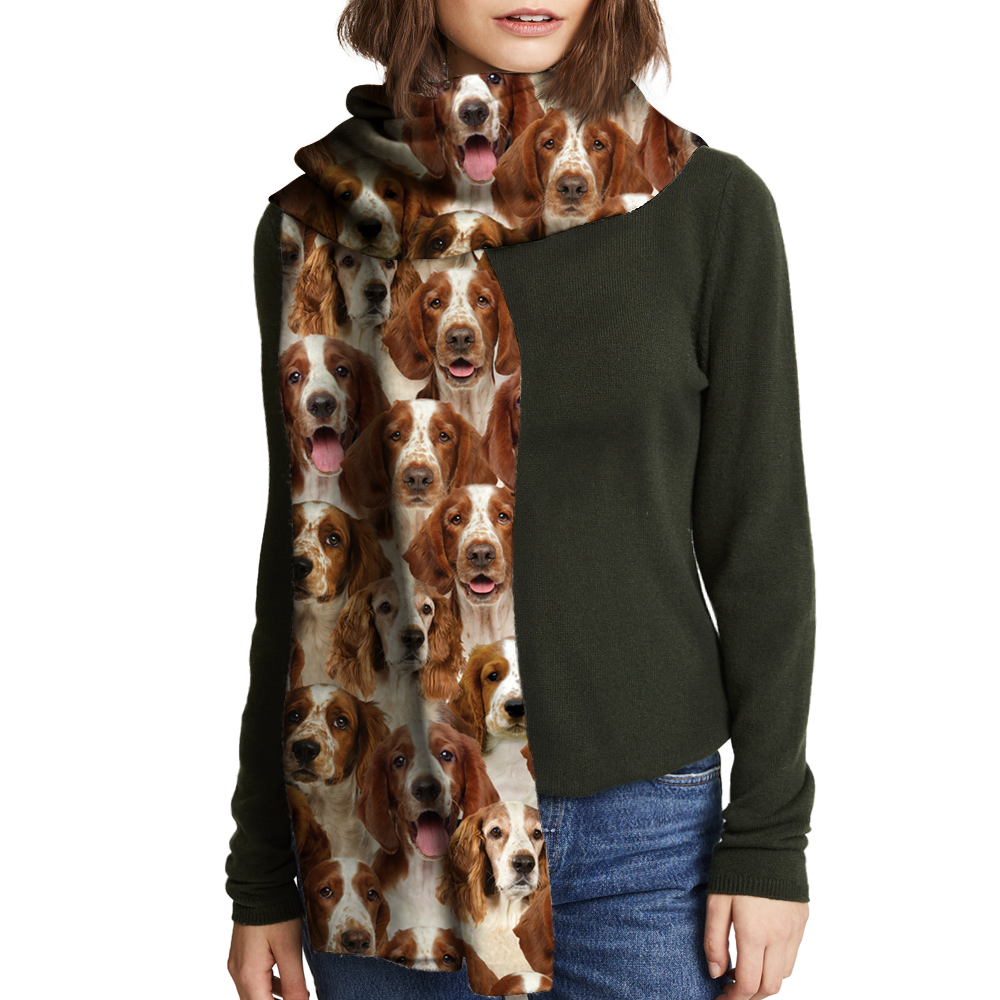 You Will Have A Bunch Of Welsh Springer Spaniels - Scarf V1