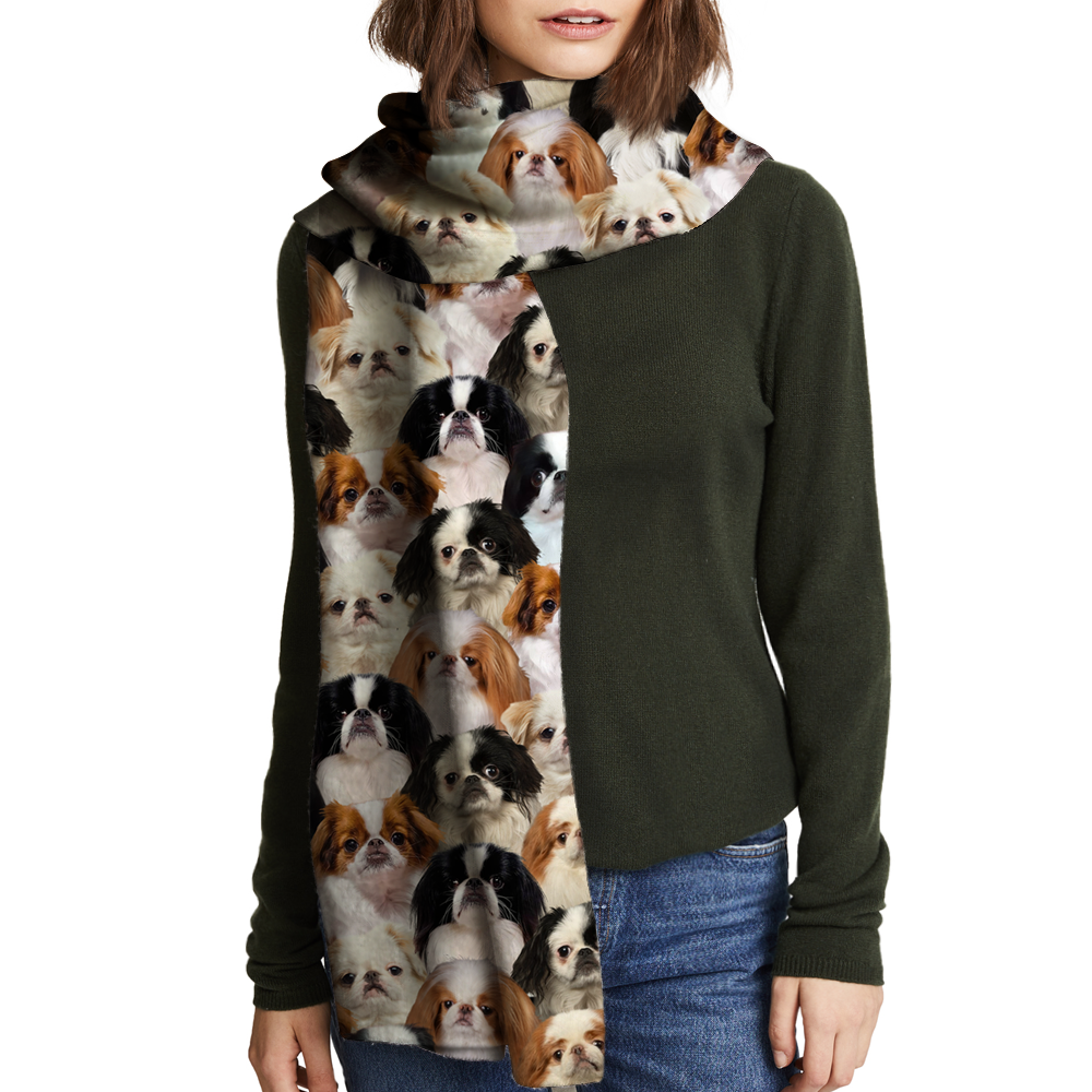 You Will Have A Bunch Of Japanese Chins - Scarf V1
