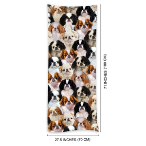 You Will Have A Bunch Of Japanese Chins - Scarf V1