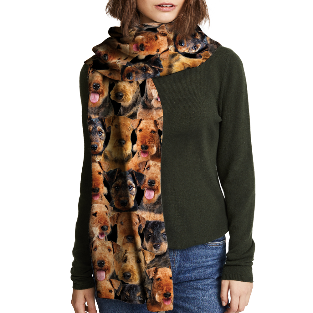 You Will Have A Bunch Of Airedale Terriers - Scarf V1