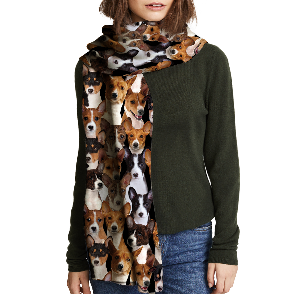 You Will Have A Bunch Of Basenjis - Scarf V1