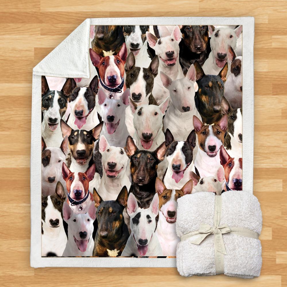 You Will Have A Bunch Of Bull Terriers - Blanket V1