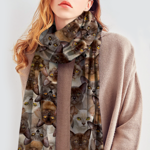 You Will Have A Bunch Of Burmese Cats - Scarf V1
